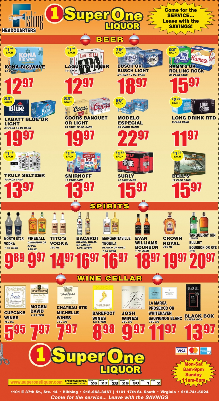 Super One Liquor - Hibbing