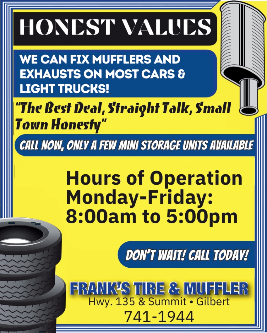 Frank's Tire & Muffler