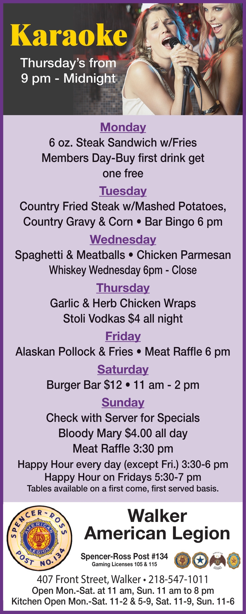 Walker American Legion