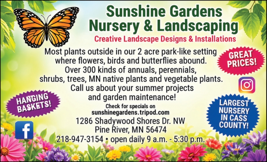 Sunshine Gardens Nursery & Landscaping