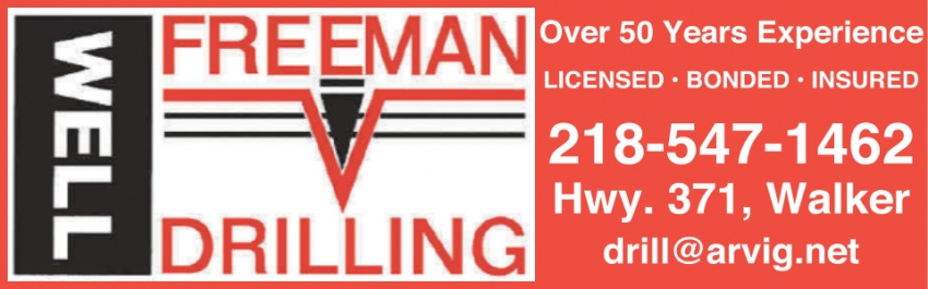 Well Freeman Drilling 