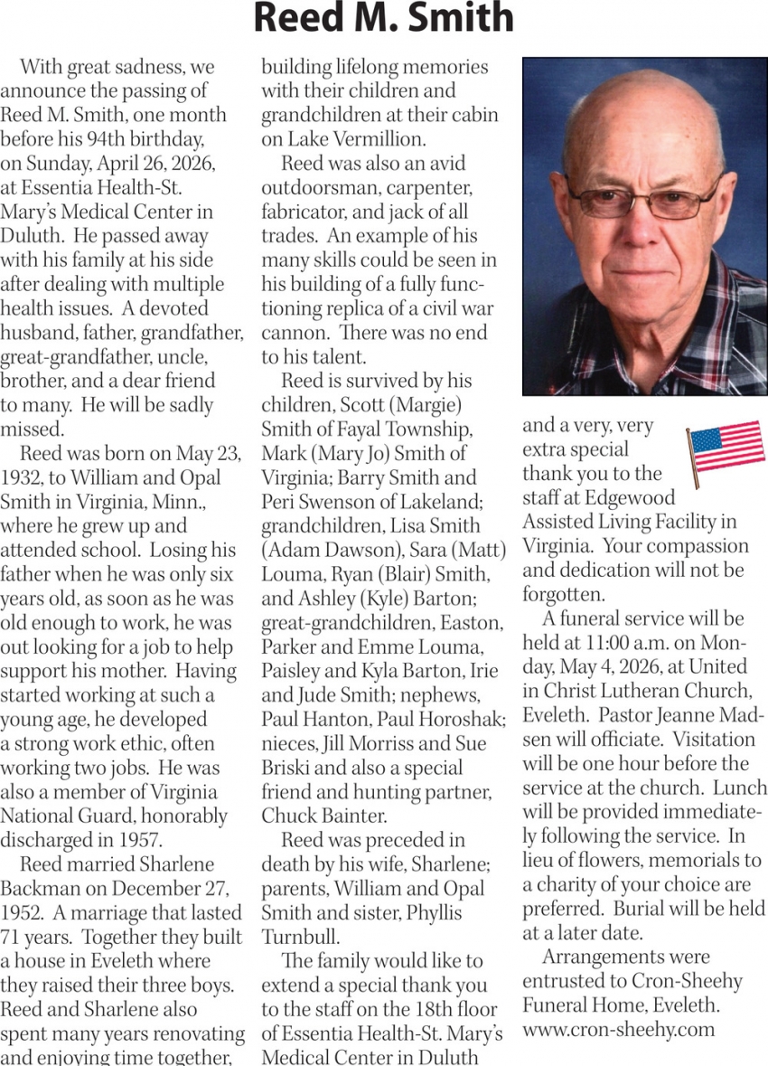 Cron Sheeny Funeral Home