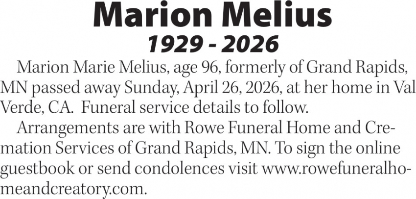 Rowe Funeral Home And Cremation