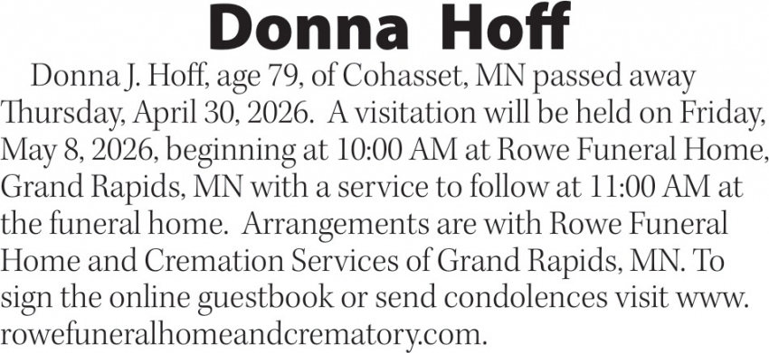 Rowe Funeral Home And Cremation