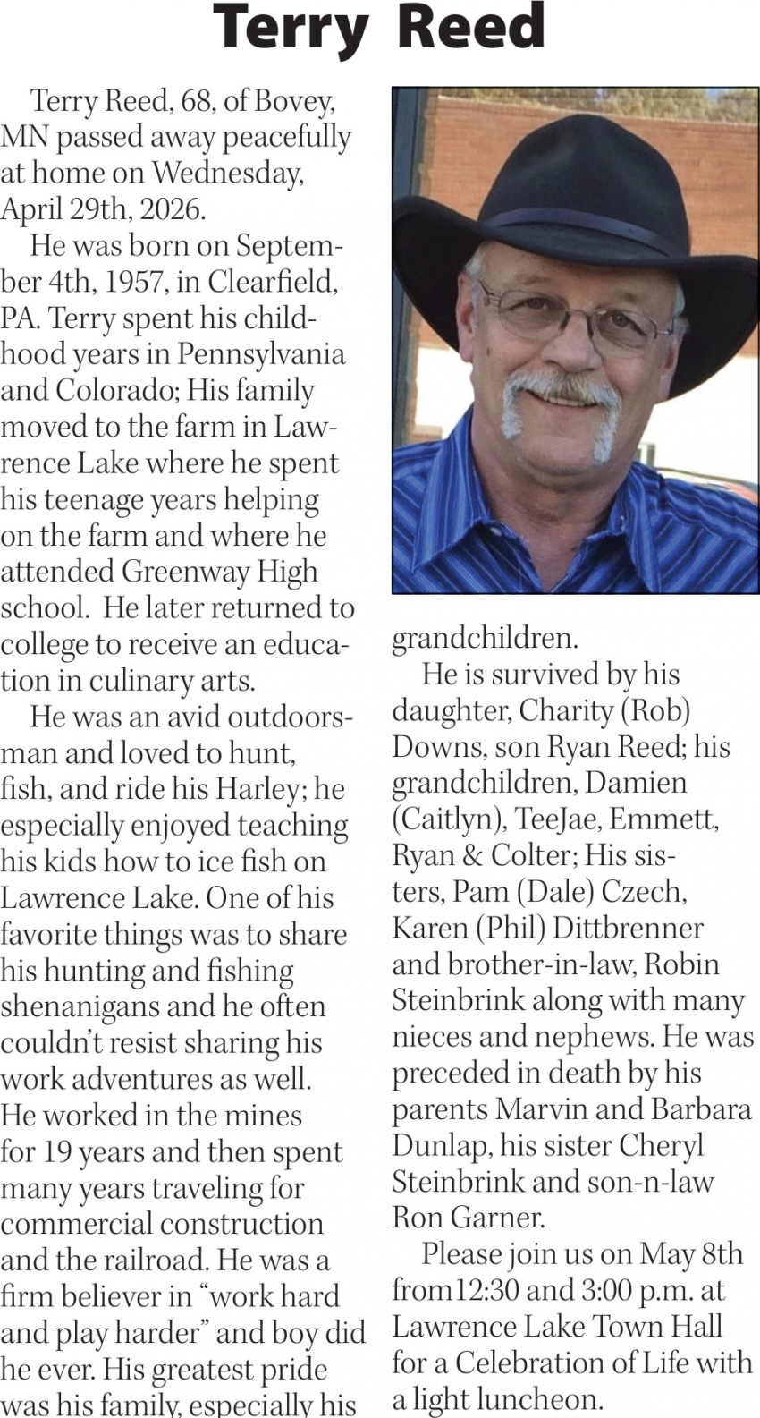 The Family of Terry Reed