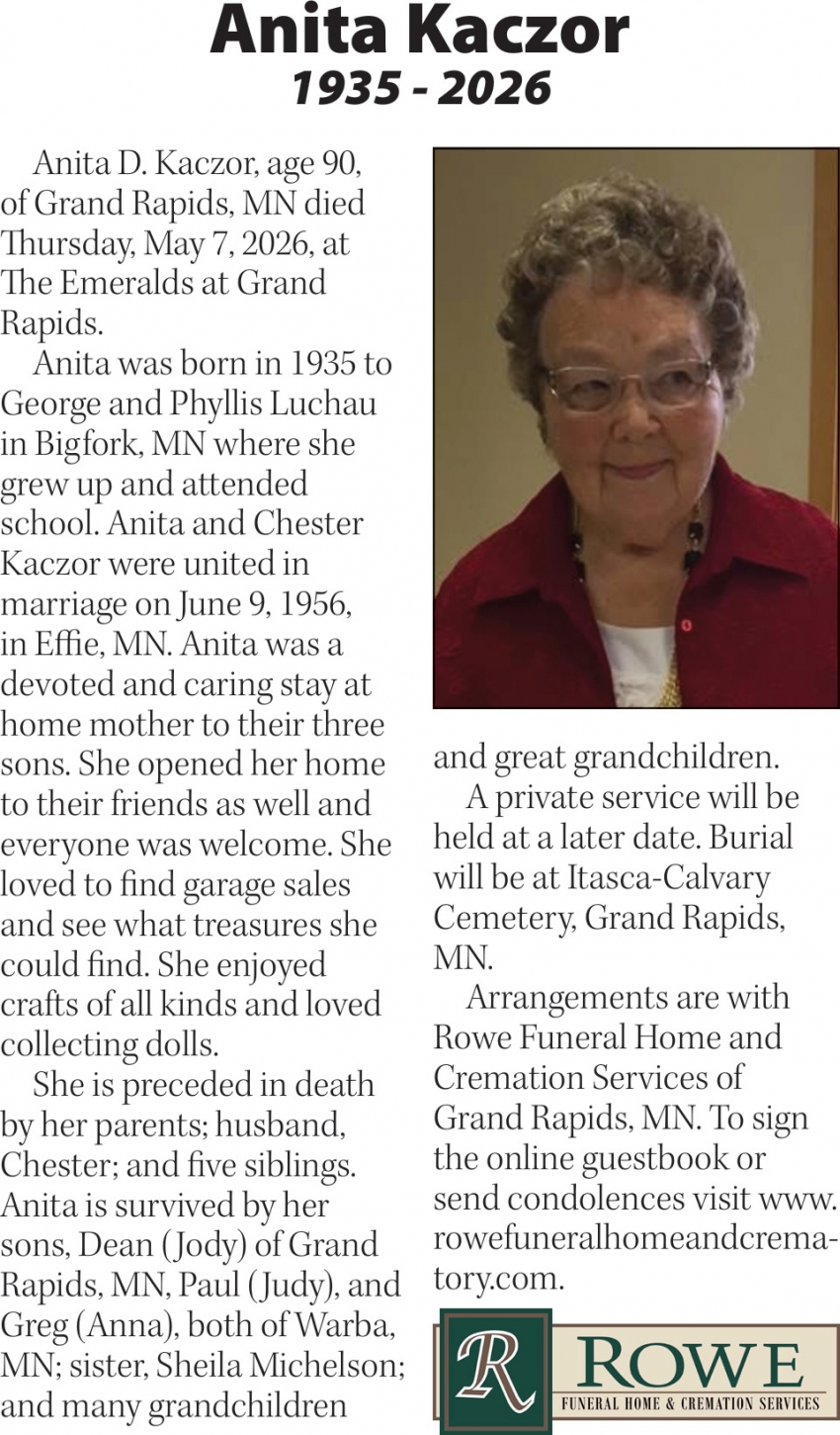 Rowe Funeral Home And Cremation