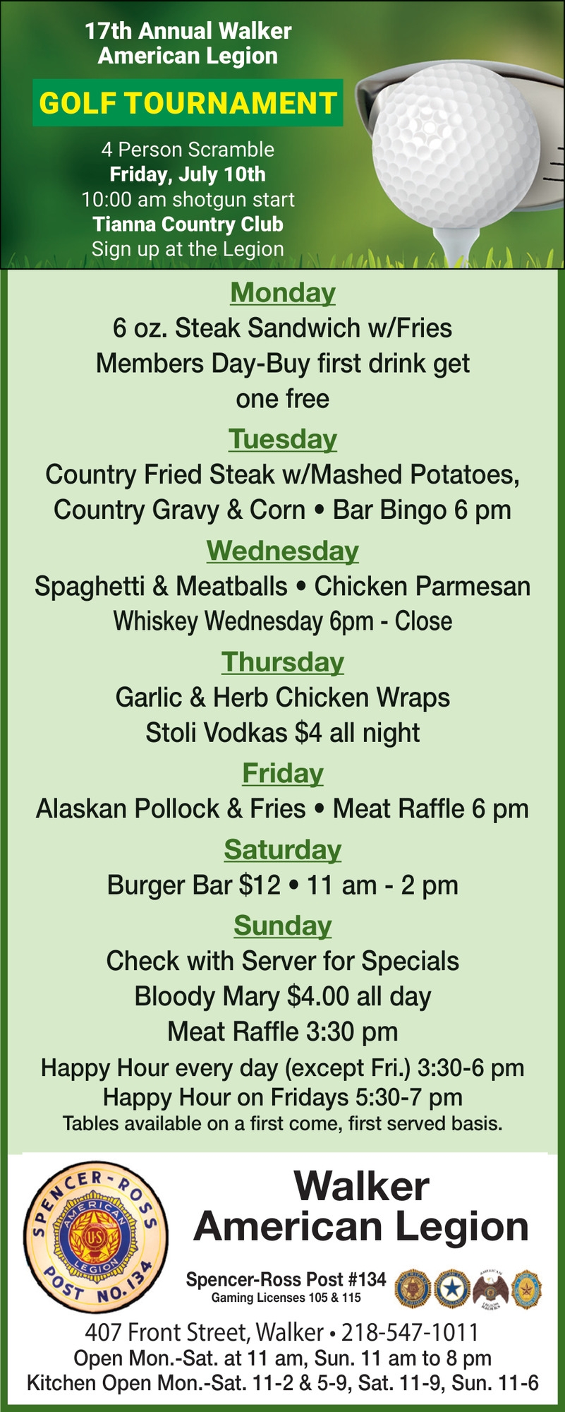 Walker American Legion