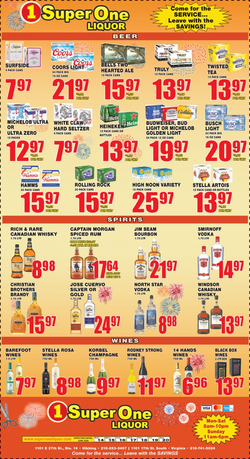 Super One Liquor - Hibbing