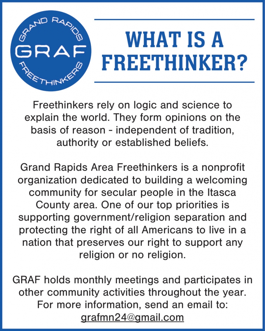 Grand Rapids Graf Freethinkers
