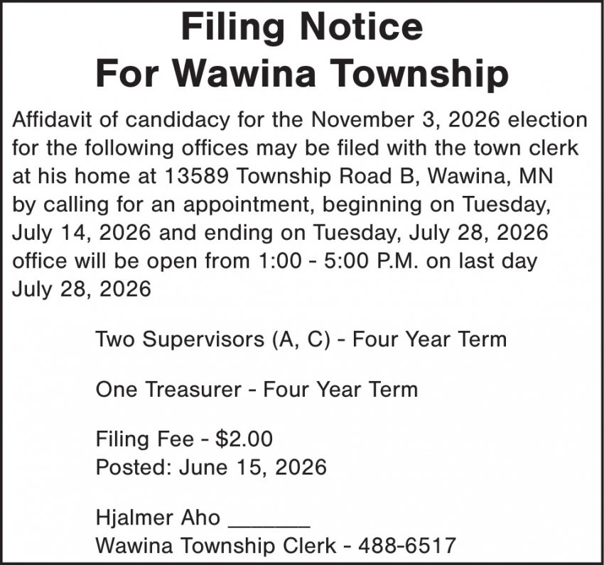 Wawina Township