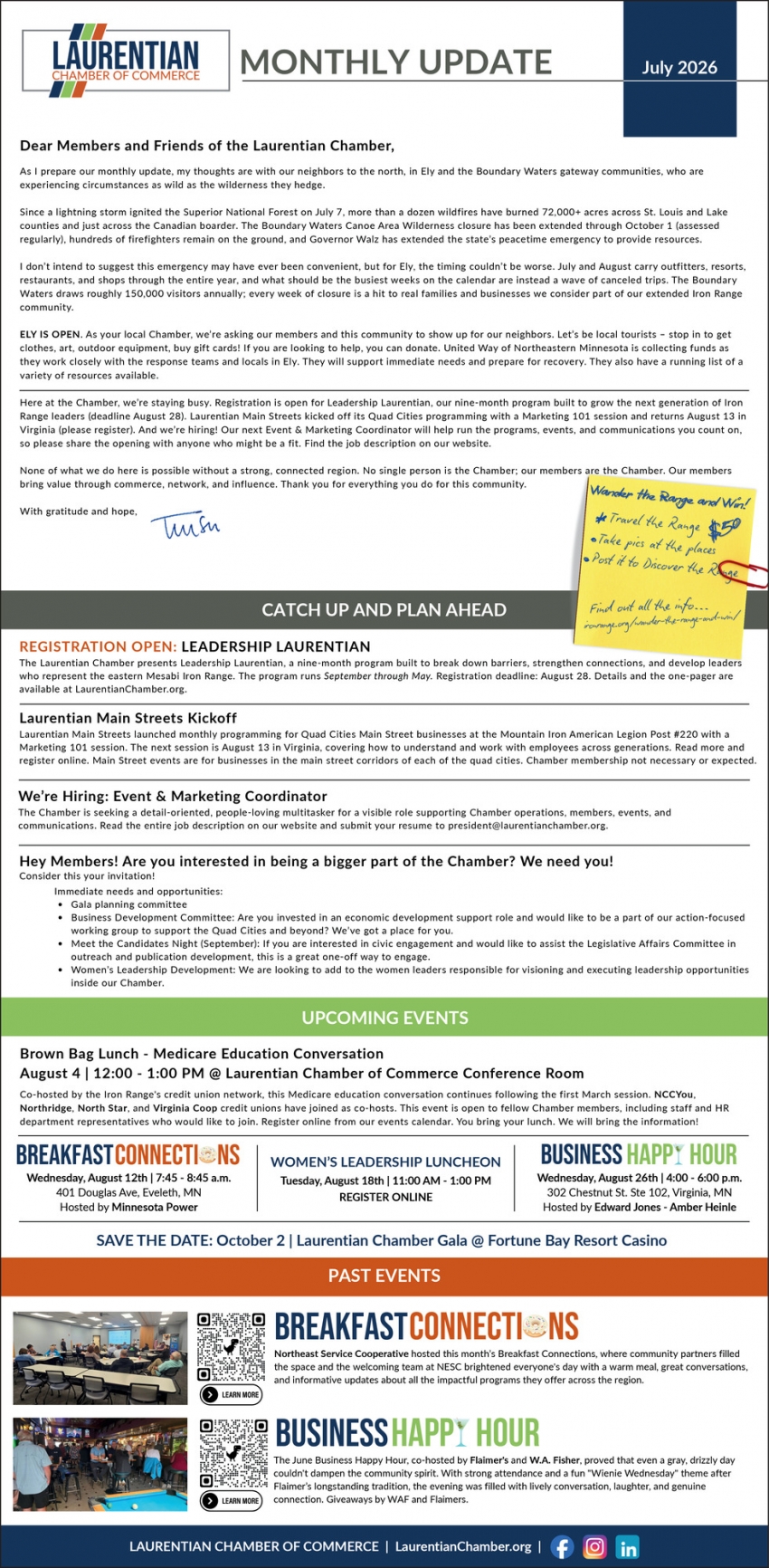 Laurentian Chamber Of Commerce