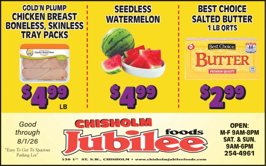 Chisholm Jubilee Foods