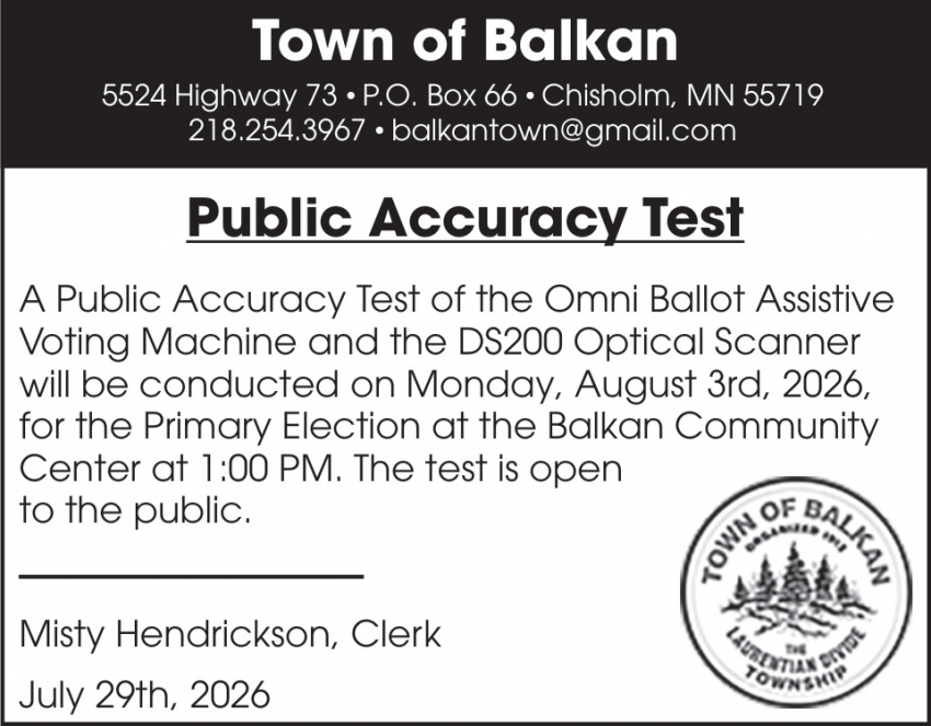 Town Of Balkan 