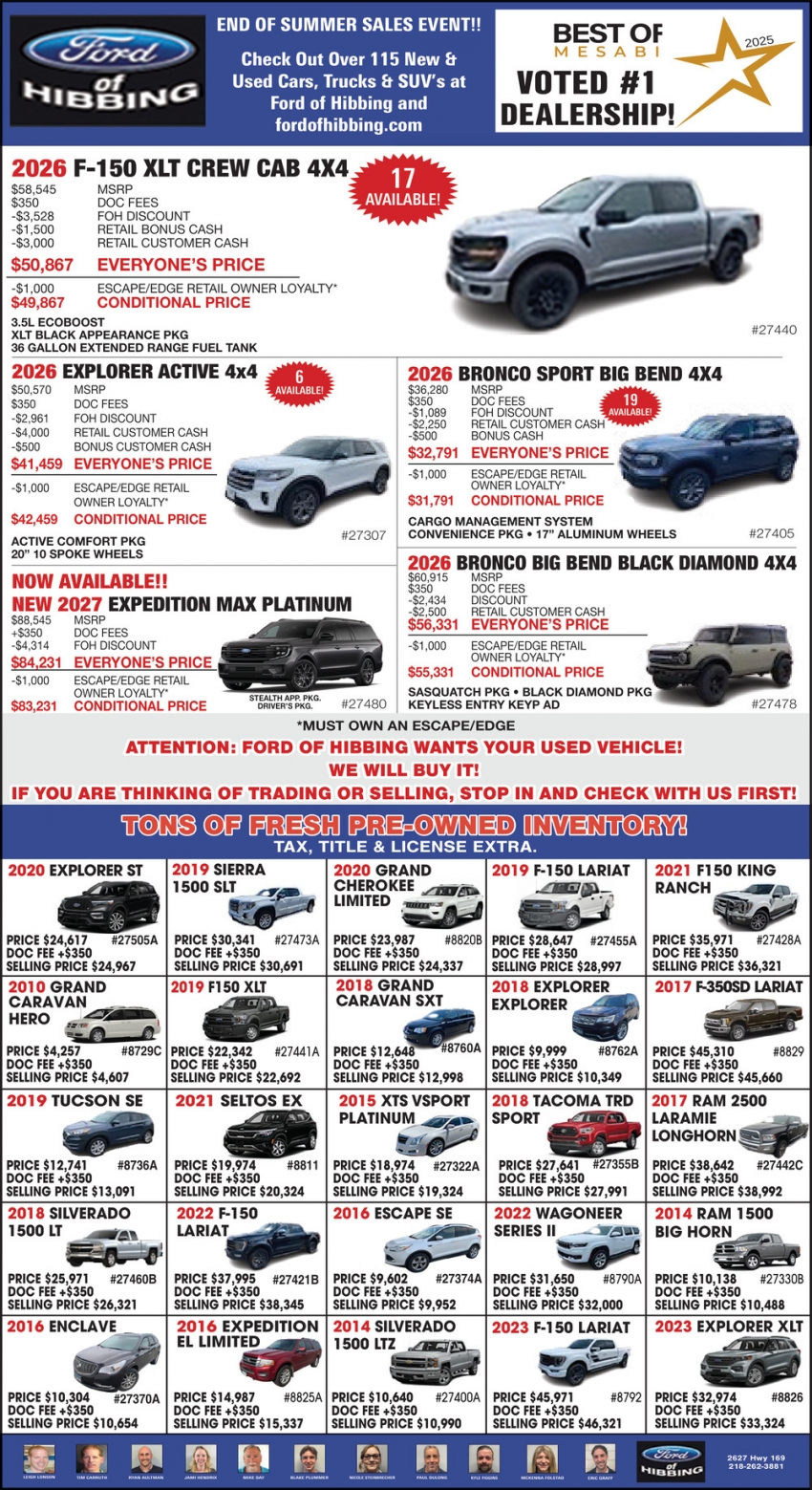Ford Of Hibbing