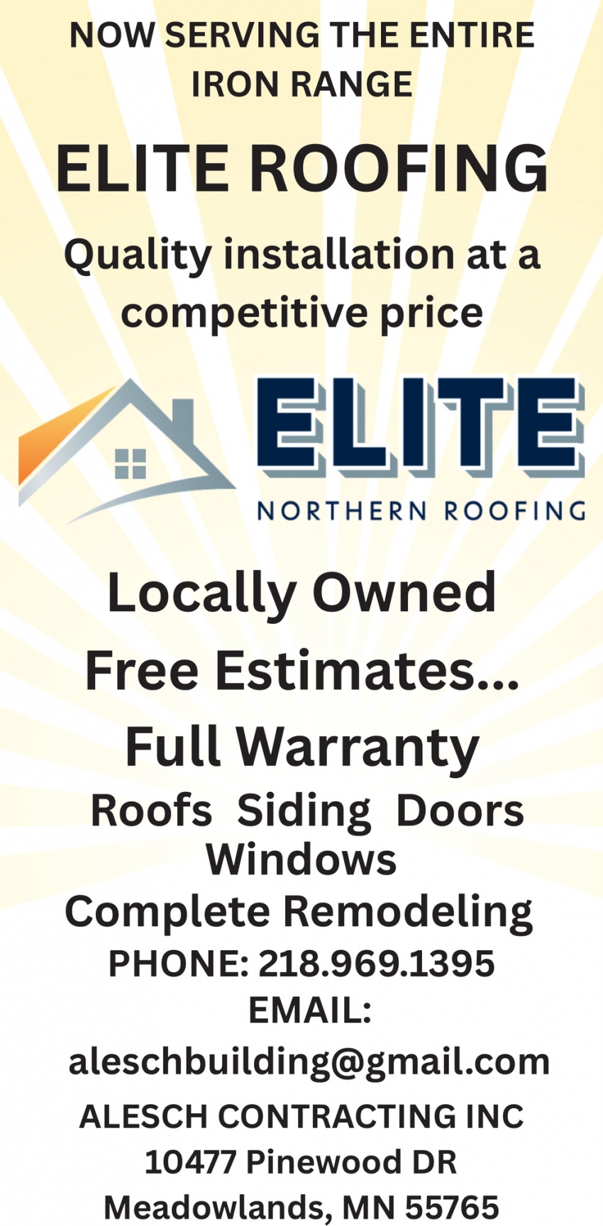 Alesch Contracting Inc