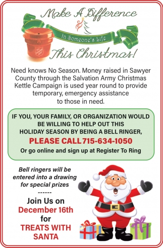 THE SALVATION ARMY REGISTER TO RING | NOVEMBER 11 – DECEMBER 24 | wdvd-fm