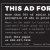 This Ad Is for Sale!