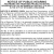 Notice of Public Hearing