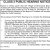 Class 2 Public Hearing Notice