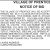 Notice of Bid