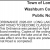 Public Notice