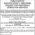 Public Notice