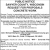 Public Notice