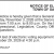 Notice of Election
