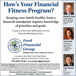 How's Your Financial Fitness Program?