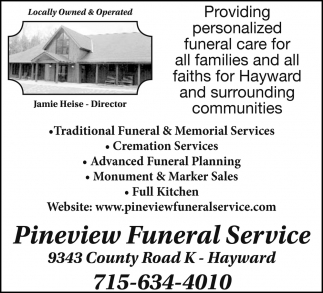 Traditional Funeral & Memorial Services