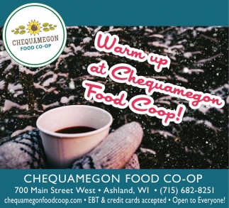 Warm Up at Chequamegon Food Co-Op