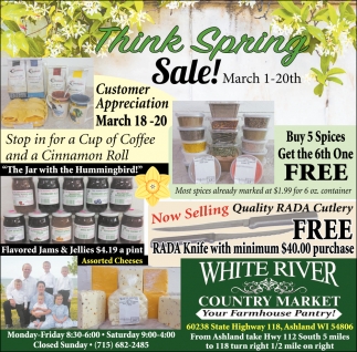 Think Spring Sale!