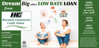 Dream Big With Low Rate Loan