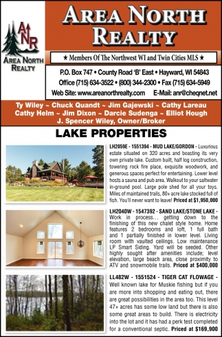 Lake Properties