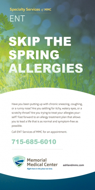 Skip The Spring Allergies