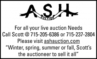 For All Your Auction Needs