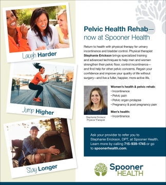 Pelvic Health Rehab - Now at Spooner Health