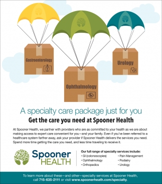 Get The Care You Need at Spooner Health