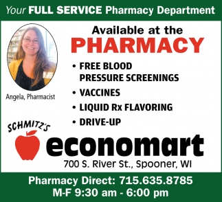 Your Full Services Pharmacy Department
