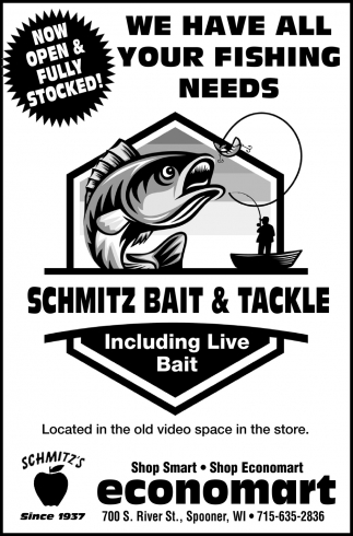 We Have All Your Fishing Needs