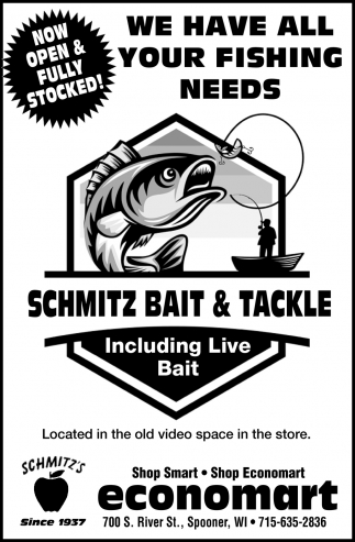 We Have All Your Fishing Needs