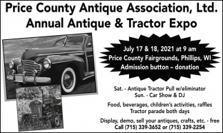 Annual Antique & Tractor Expo