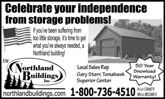 Celebrate Your Independence From Storage Problems!