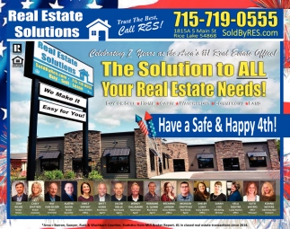 Te Solution To All Your Real Estate Needs!