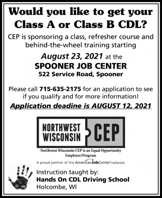 Would You Like To Get Your Class A CDL?