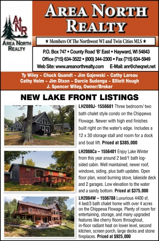 New Lake Front Listings