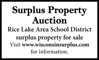 Surplus Property Auction