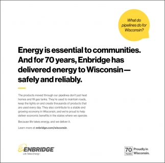 Energy Is Essential to Communities