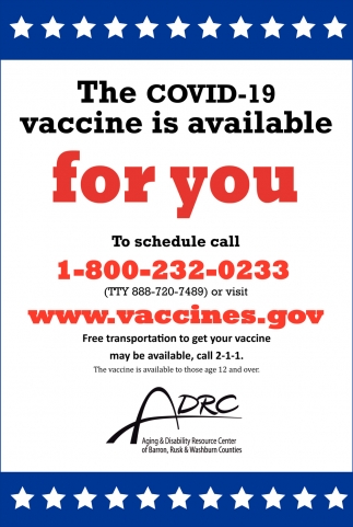 The COVID-19 Vaccine Is Avilable