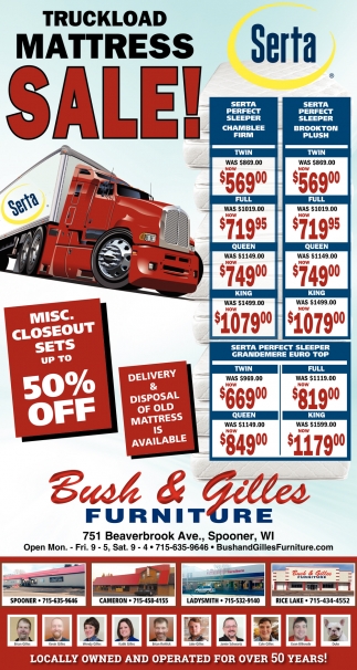 Truckload Mattress Sale!